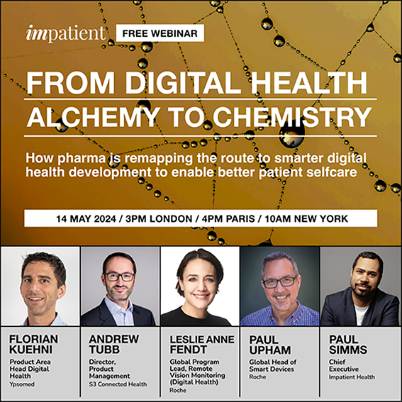 Webinar - Impatient - From Digital Health Alchemy to Chemistry